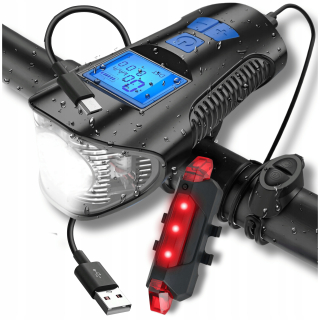 OMNA LED BIKE osvetlenie na bicykel 300 lm batéria